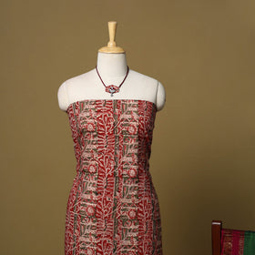 Kalamkari cotton 2pc unstitched dress material