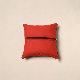 Kalamkari cotton cushion cover 40 - handcrafted