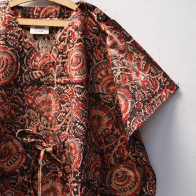 Red - kalamkari cotton kids kaftan (3-4 years) 69