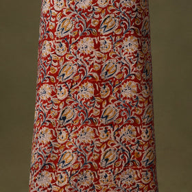 Red - kalamkari cotton unstitched kurta material (2.7m) 34