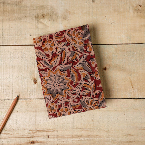  Kalamkari Fabric Cover Handmade Paper Notebook 