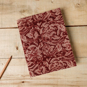 Kalamkari Fabric Cover Handmade Paper Notebook 
