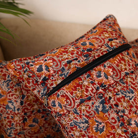 Kalamkari hand pillow cover (set of 2) 26 - handcrafted