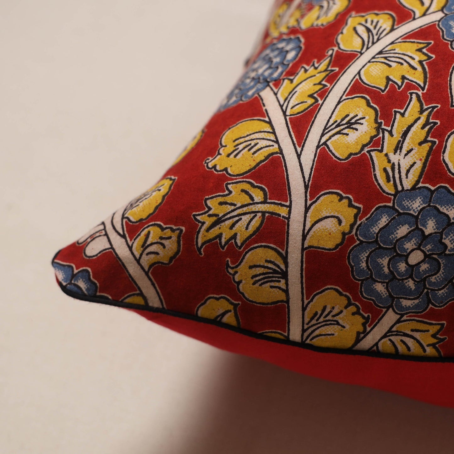 Kalamkari cushion cover 19 - handcrafted