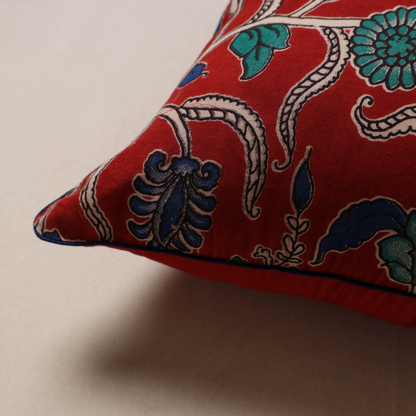Kalamkari cushion cover 27 - handcrafted
