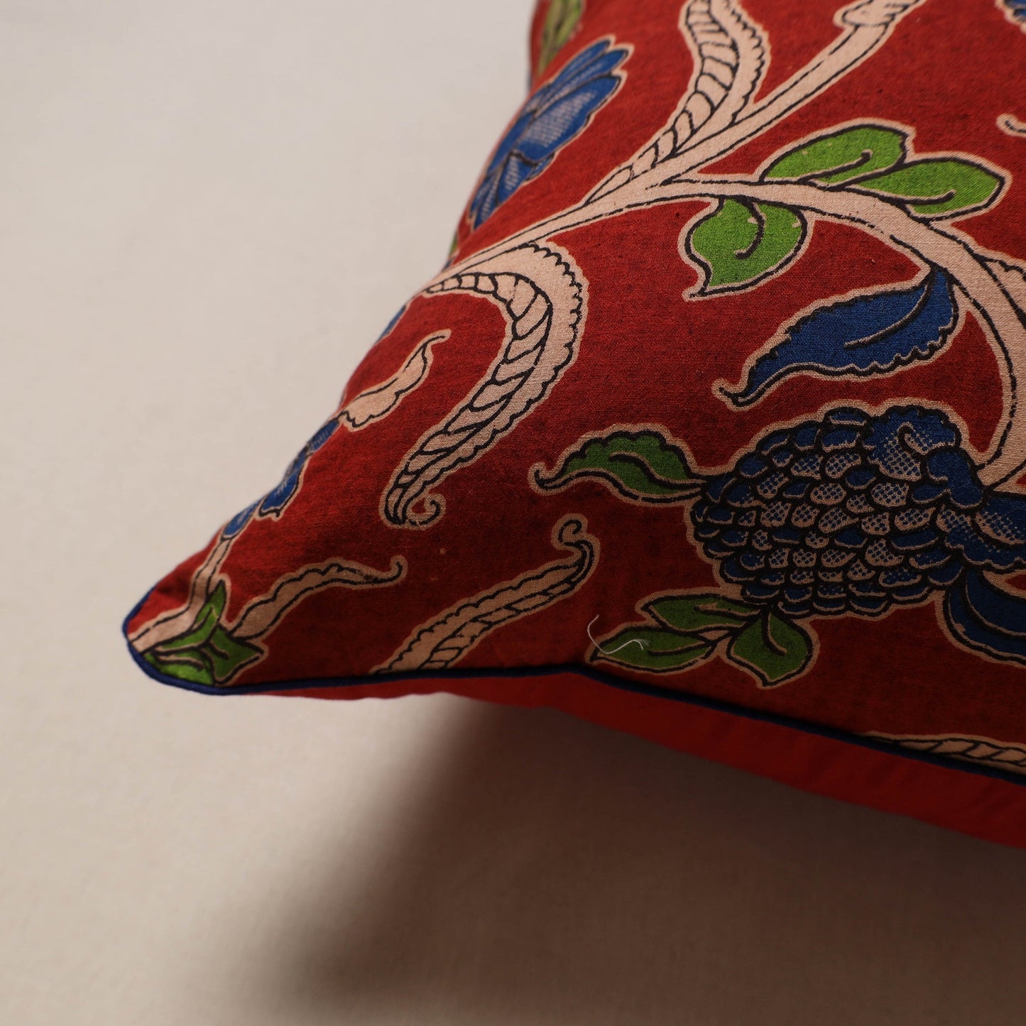 Kalamkari cushion cover 29 - handcrafted