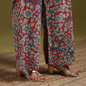 Kalamkari printed cotton 2pc kurta set for women 06