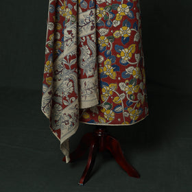Kalamkari printed cotton 2pc unstitched dress material 12
