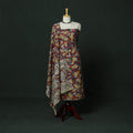 Kalamkari printed cotton 2pc unstitched dress material 12