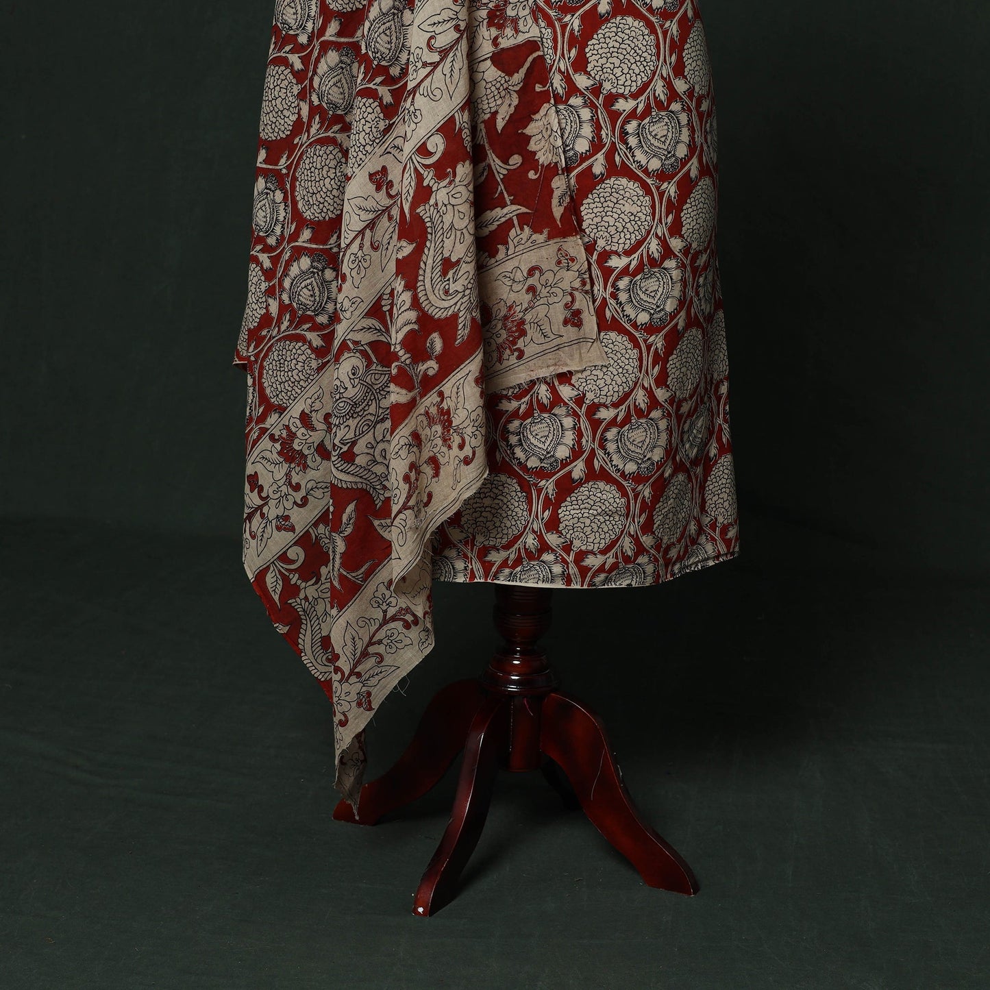 Kalamkari printed cotton 2pc unstitched dress material 19