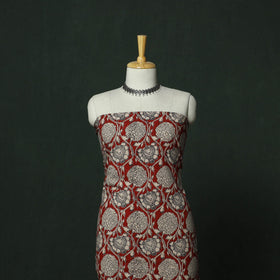 Kalamkari printed cotton 2pc unstitched dress material 19