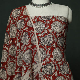 Kalamkari printed cotton 2pc unstitched dress material 19