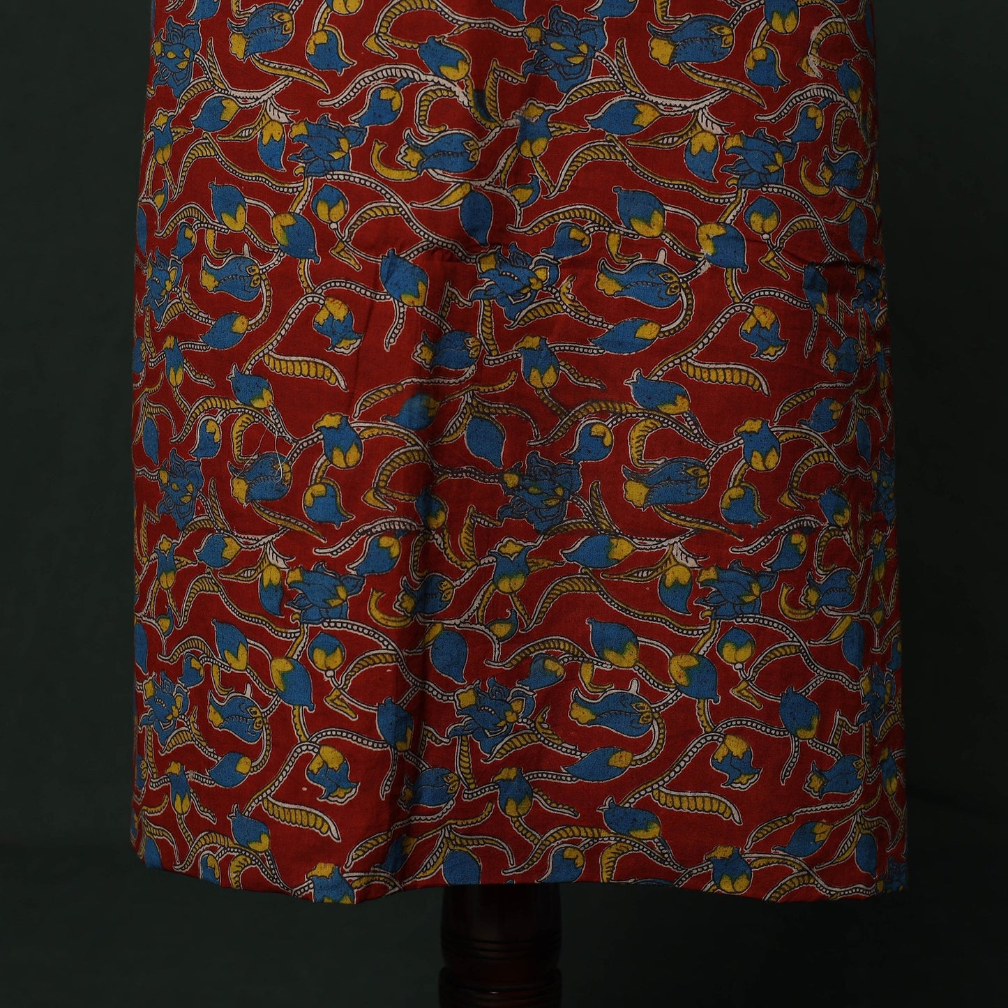 Kalamkari printed cotton 2pc unstitched dress material 23