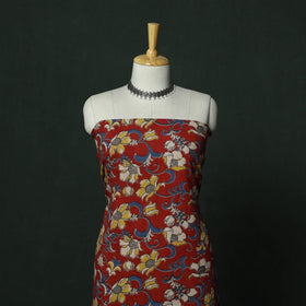 Kalamkari printed cotton 2pc unstitched dress material 24
