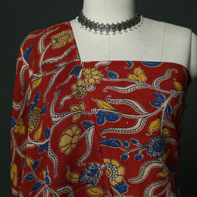 Kalamkari printed cotton 2pc unstitched dress material 25