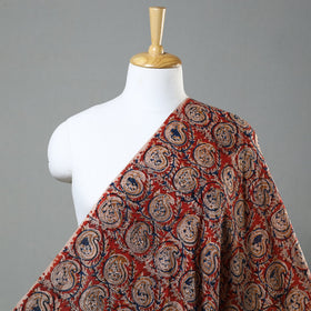   Kalamkari Block Printed Cotton Fabric 01 