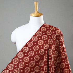 Buy Kalamkari Block Printed Cotton Fabric Online at iTokri.com