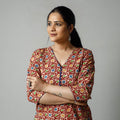 Buy Kalamkari Printed Cotton Kurta For Women