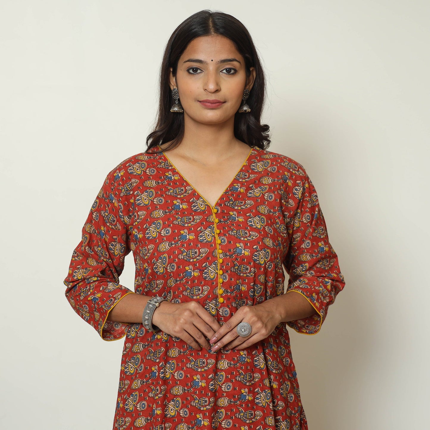 kalamkari printed kurta
