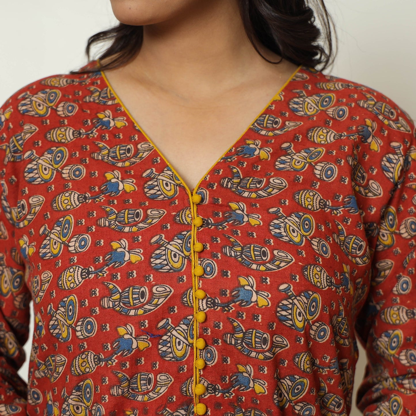 kalamkari printed kurta