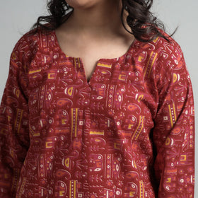 kalamkari printed kurta
