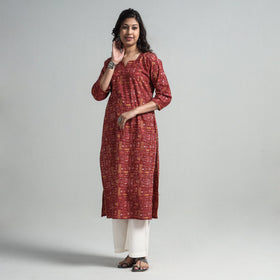 kalamkari printed kurta