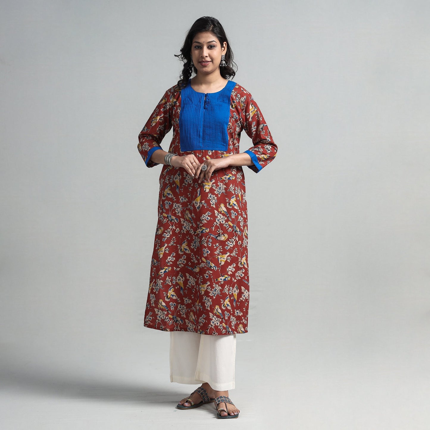 kalamkari printed kurta