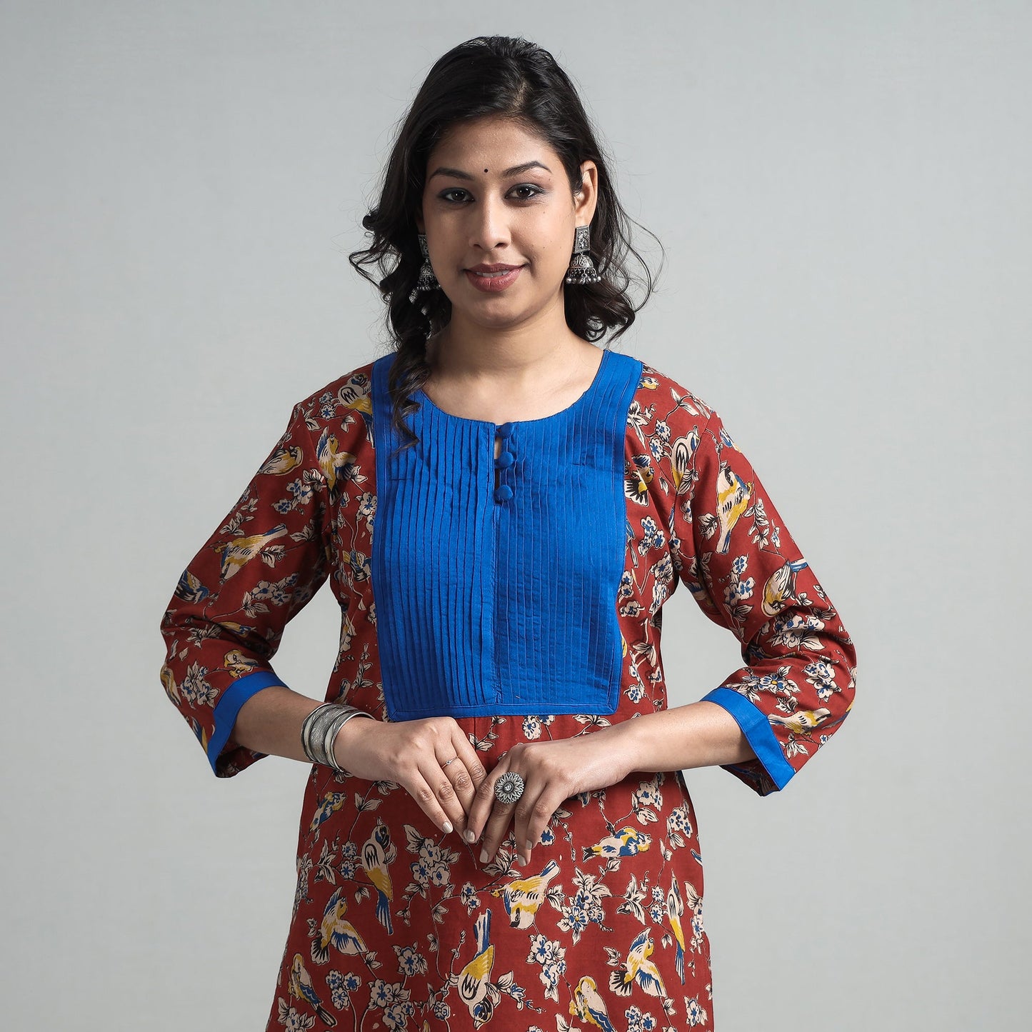 kalamkari printed kurta