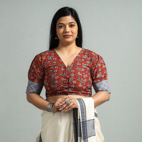 Kalamkari Stitched Blouse
