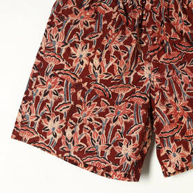  Kalamkari Block Printed Cotton Unisex Boxer/Shorts 