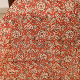 Buy Kalamkari Block Printed Patchwork Cotton Double Bed Cover With Pillow Covers Online at iTokri.com