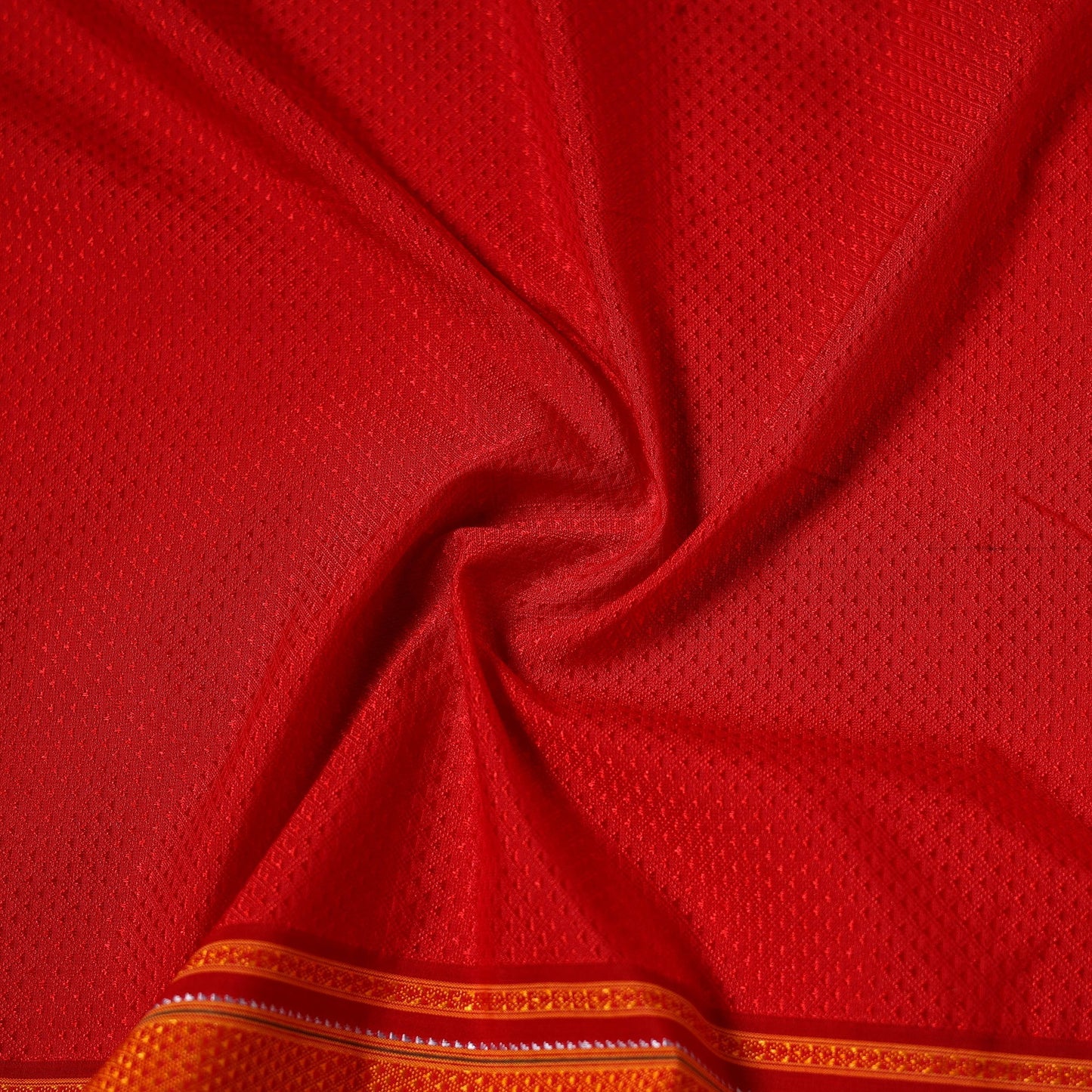 Karnataka weave cotton khun fabric 10 - handcrafted