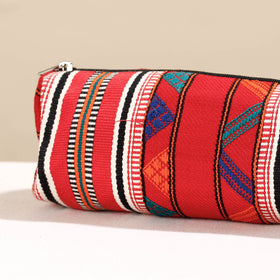  Kashida Stitch Handloom Cotton Multipurpose Toiletry Pouch 