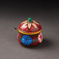  Kavad Handpainted Stainless Steel Ghee Pot 
