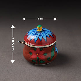  Kavad Handpainted Stainless Steel Ghee Pot 