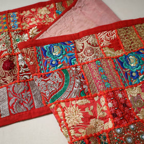 Khambadiya patchwork table runner (71 x 16 in) 03