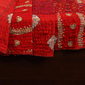 Khambadiya tagai patchwork quilt / gudri / blanket (108 x