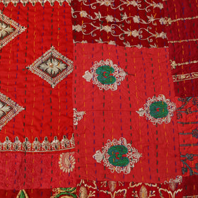 Khambadiya tagai patchwork quilt / gudri / blanket (108 x