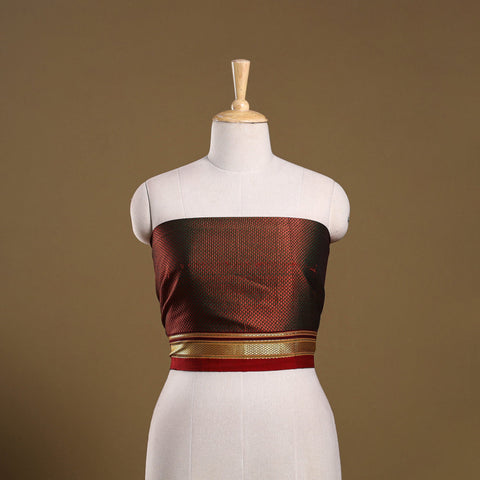 Khun weave cotton blouse piece 05 - handcrafted