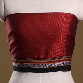 Khun weave cotton blouse piece 67 - handcrafted