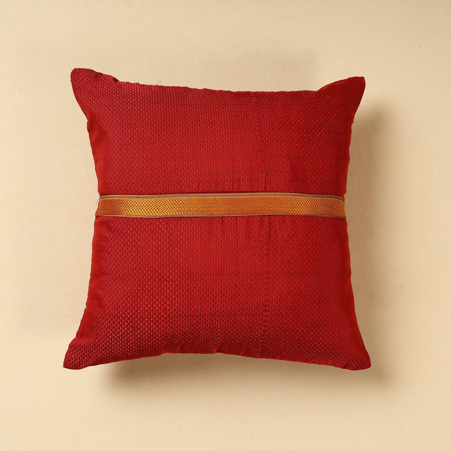  Khun Weave Cotton Cushion Cover (16 x 16 in) 