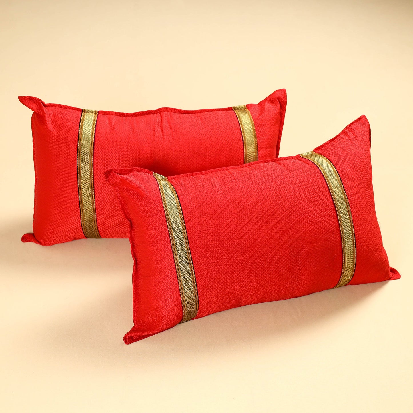  Khun Weave Cotton Pillow Covers (Set of 2) 
