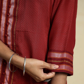 Buy Khun Weave Cotton Straight Kurta for Women