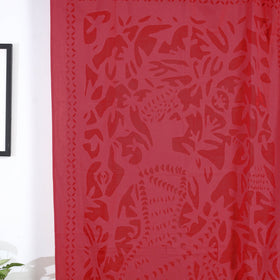 Applique Cutwork Door Curtain