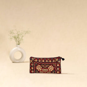 Kutch ahir hand embroidered clutch purse 03 - handcrafted