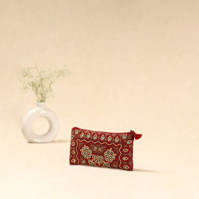 Kutch ahir hand embroidered clutch purse 07 - handcrafted
