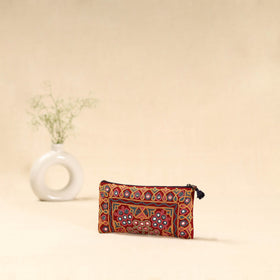 Kutch ahir hand embroidered clutch purse 09 - handcrafted