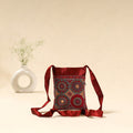 Kutch ahir hand embroidered sling bag 44 - handcrafted