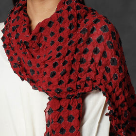 Buy Kutch Bandhani Tie-Dye Cotton Stole Online l iTokri.com
