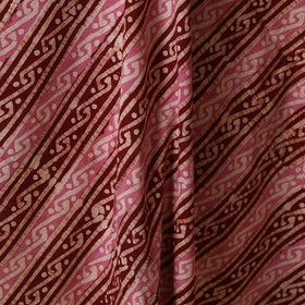 Red - kutch batik cotton fabric 07 - handcrafted